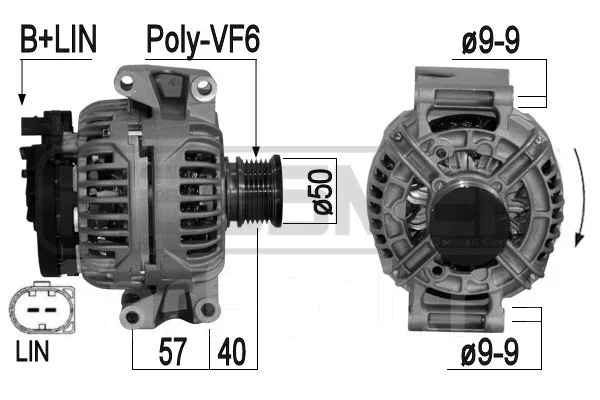 ��������� MB Sprinter 06- 120A ERA 209083 ����