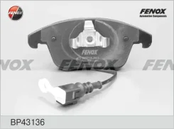������� ��������� �������� audi q3 11-, seat alhambra 10-, vw sharan 10-, tiguan 07- Fenox BP43136 BP43136 ����
