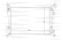 �������� ���������� ��������� Corsa D ���� /-AC GM 13399871 KK0144 ����