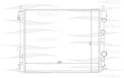 �������� Renault Logan/CLIO 00- 1.2-1.6/1.9D (AC) ���������� FREE-Z KK0183 ����