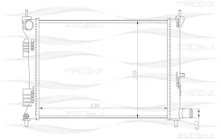 �������� Hyundai/KIA Solaris/RIO 10- 1.4/1.6 ���������� FREE-Z KK0223 ����