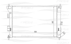 �������� ���������� Hyundai Elantra/i30 11-KIA Ceed/Cerato/Pro Ceed 12- [178Freezkk0254] KK0254 ����