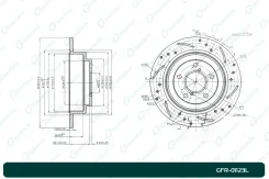 ���� ��������� ��������������� G-brake GFR-01123L ����� G-Brake GFR-01123L GFR01123L ����