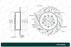 ���� ��������� ��������������� G-brake GFR-01349L ����� G-Brake GFR-01349L GFR01349L ����