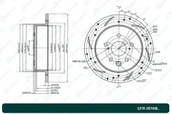 ���� ��������� ��������������� G-brake GFR-01749L ����� Gbrake GFR01749L GFR01749L ����