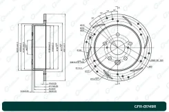 ���� ��������� ��������������� G-brake GFR-01749R ������ G-Brake GFR-01749R GFR01749R ����