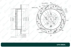 ���� ��������� ��������������� G-brake GFR-01907L ����� GFR01907L ����
