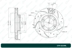 ���� ��������� ��������������� ������������� G-brake GFR-02239L ����� G-Brake GFR-02239L GFR02239L ����