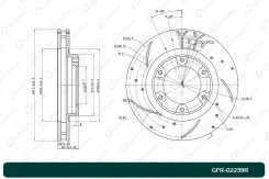 ���� ��������� ��������������� ������������� G-brake GFR-02239R ������ G-Brake GFR-02239R GFR02239R ����