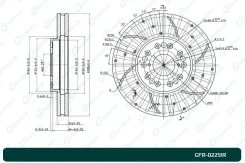 ���� ��������� ��������������� ������������� G-brake GFR-02251R ������ G-Brake GFR-02251R GFR02251R ����