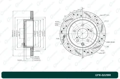 ���� ��������� ��������������� ������������� G-brake GFR-02291R ������ G-Brake GFR-02291R GFR02291R ����