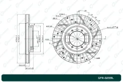 ���� ��������� ��������������� ������������� G-brake GFR-02331L ����� G-Brake GFR-02331L GFR02331L ����
