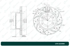 ���� ��������� ��������������� ������������� G-brake GFR-02339R ������ G-Brake GFR-02339R GFR02339R ����