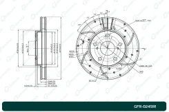���� ��������� ��������������� ������������� G-brake GFR-02451R ������ G-Brake GFR-02451R GFR02451R ����