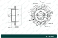 ���� ��������� ��������������� ������������� G-brake GFR-02659L ����� G-Brake GFR-02659L GFR02659L ����