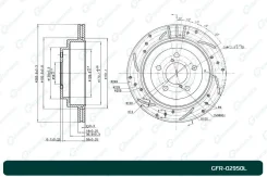 ���� ��������� ��������������� ������������� G-brake GFR-02950L ����� G-Brake GFR-02950L GFR02950L ����