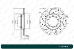 ���� ��������� ��������������� ������������� ����� Gbrake GFR11002L GFR11002L ����