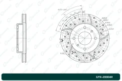 ���� ��������� ��������������� ������������� G-brake GFR-20004R ������ G-Brake GFR-20004R GFR20004R ����