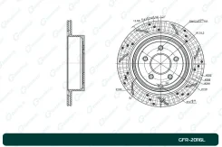 ���� ��������� ��������������� ������������� G-brake GFR-20116L ����� Gbrake GFR20116L GFR20116L ����