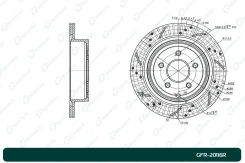 ���� ��������� ��������������� ������������� G-brake GFR-20116R ������ G-Brake GFR-20116R GFR20116R ����