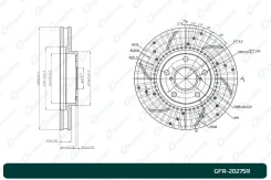 ���� ��������� ��������������� ������������� ������ Gbrake GFR20275R GFR20275R ����