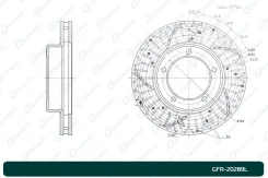 ���� ��������� ��������������� ������������� G-brake GFR-20289L ����� G-Brake GFR-20289L GFR20289L ����