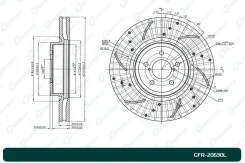 ���� ��������� ��������������� ������������� G-brake GFR-20630L ����� G-Brake GFR-20630L GFR20630L ����