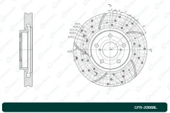 ���� ��������� ��������������� ������������� G-brake GFR-20668L ����� G-Brake GFR-20668L GFR20668L ����