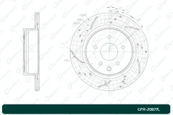 ���� ��������� ��������������� G-brake GFR-20677L ����� G-Brake GFR-20677L GFR20677L ����