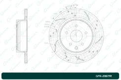 ���� ��������� ��������������� G-brake GFR-20677R ������ G-Brake GFR-20677R GFR20677R ����