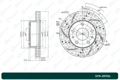 ���� ��������� ��������������� ������������� G-brake GFR-20732L ����� G-Brake GFR-20732L GFR20732L ����