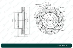 ���� ��������� ��������������� ������������� G-brake GFR-20732R ������ G-Brake GFR-20732R GFR20732R ����