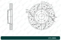 ���� ��������� ��������������� ������������� G-brake GFR-20883L ����� G-Brake GFR-20883L GFR20883L ����
