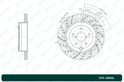 ���� ��������� ��������������� G-brake GFR-20941L ����� G-Brake GFR-20941L GFR20941L ����