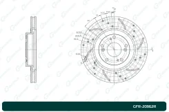 ���� ��������� ��������������� G-brake GFR-20962R ������ Gbrake GFR20962R GFR20962R ����