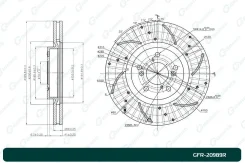 ���� ��������� ��������������� ������������� G-brake GFR-20989R ������ G-Brake GFR-20989R GFR20989R ����