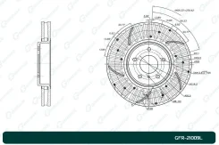 ���� ��������� ��������������� ������������� G-brake GFR-21009L ����� G-Brake GFR-21009L GFR21009L ����