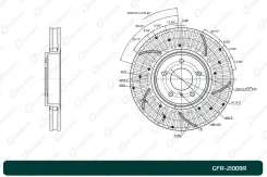 ���� ��������� ��������������� ������������� G-brake GFR-21009R ������ G-Brake GFR-21009R GFR21009R ����