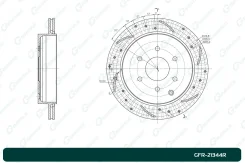 ���� ��������� ��������������� G-brake GFR-21344R ������ G-Brake GFR-21344R GFR21344R ����