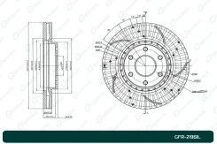 ���� ��������� ��������������� ������������� G-brake GFR-21961L ����� G-Brake GFR-21961L GFR21961L ����