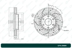 ���� ��������� ��������������� ������������� G-brake GFR-21961R ������ G-Brake GFR-21961R GFR21961R ����