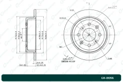 ���� ��������� G-brake GR-01056 Gbrake GR01056 GR01056 ����