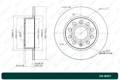 ���� ��������� GR-01477 G-Brake GR01477 ����