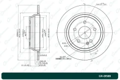 ���� ��������� G-brake GR-01589 G-Brake GR-01589 GR01589 ����