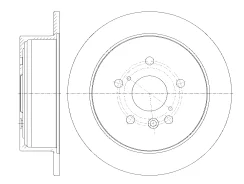 ���� ��������� 42431-48050 / 42431-0E010 GR-01629 Harrier ACU3#, MCU3# ������ G-brake GR01629 ����