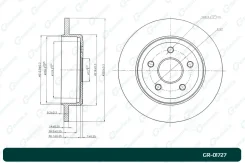 ���� ��������� Gbrake GR01727 GR01727 ����