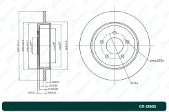 ���� ��������� G-brake GR-01805 G-Brake GR-01805 GR01805 ����