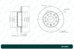 ���� ��������� G-brake GR-01914 Gbrake GR01914 GR01914 ����