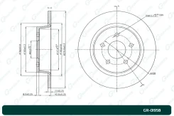 ���� ��������� G-brake GR-01958 G-Brake GR-01958 GR01958 ����