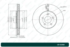 ���� ��������� G-brake GR-02382 G-Brake G-Brakegr02382RM GR02382 ����